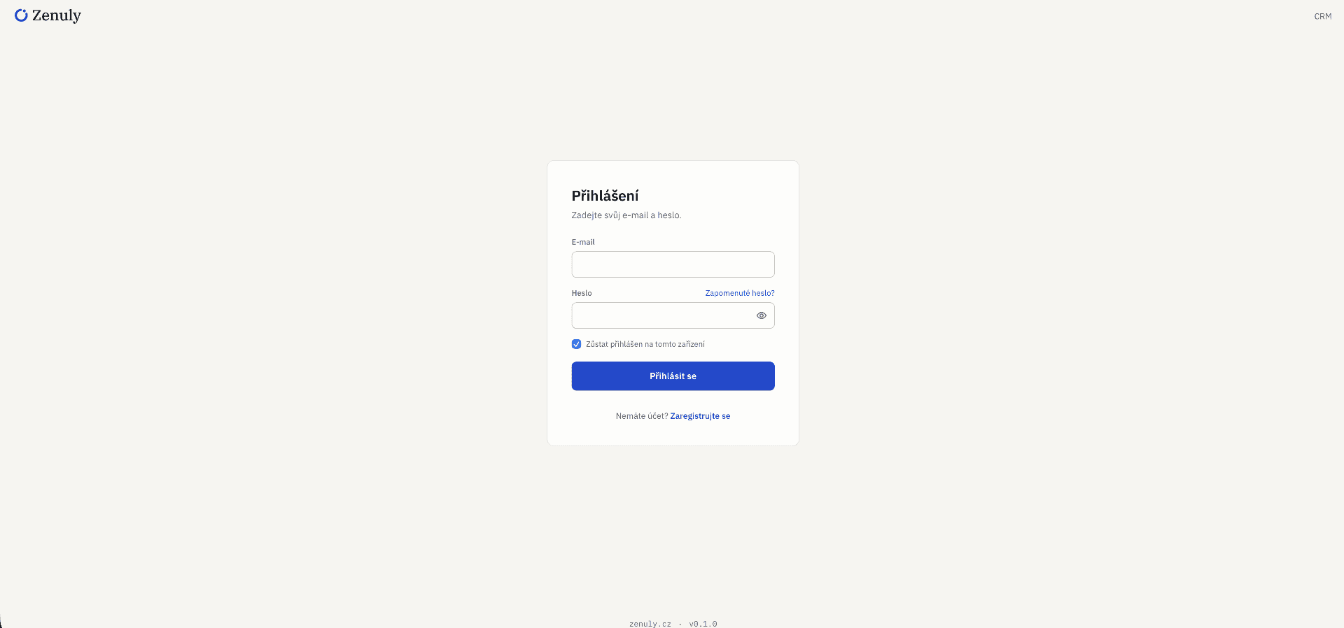 Zenuly – Moderní CRM systém a firemní aplikace na míru